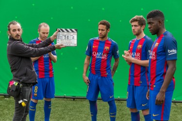 Making Of de anuncio de Audi y FCB