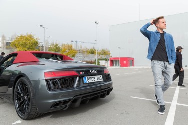 Making Of de anuncio de Audi y FCB