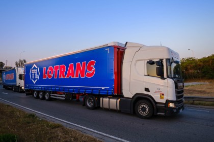 Lotrans Portes, reportaje de la nueva flota de camiones