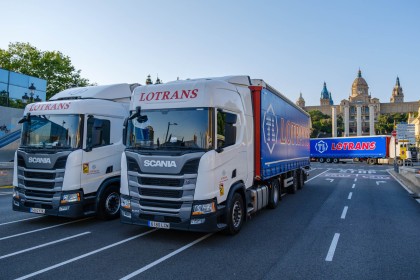Lotrans Portes, reportaje de la nueva flota de camiones