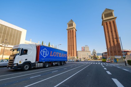 Lotrans Portes, reportaje de la nueva flota de camiones