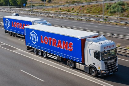 Lotrans Portes, reportaje de la nueva flota de camiones