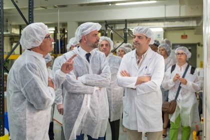 Visita Santi Vila a Montibello