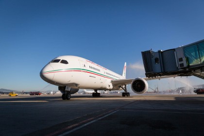 Inauguración nueva línea Royal Air Marroc