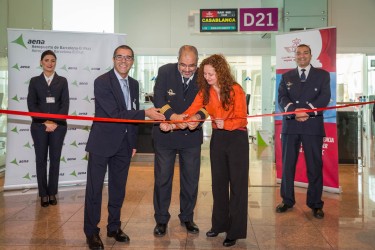 Inauguración nueva línea Royal Air Marroc