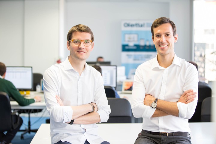 Sessió de fotografies corporatives a Jaume Betrian i Thomas Roggendorf, fundadors d'Ofertia