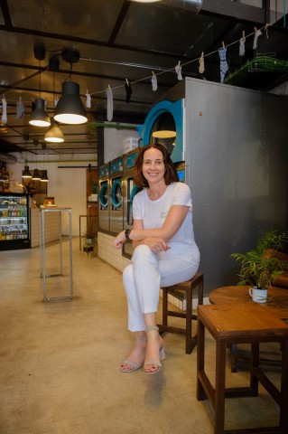 Sessió de retrats a Sarah Friar, CEO de Nextdoor