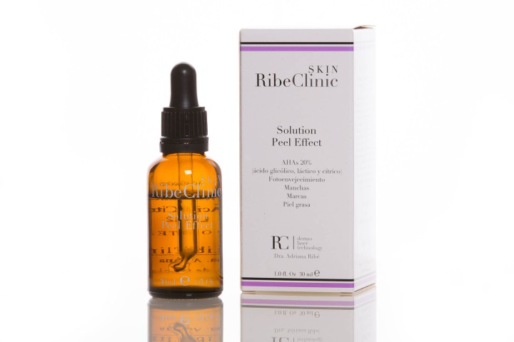 Fotografía de productos de cosmética para Clínica Ribé de Barcelona