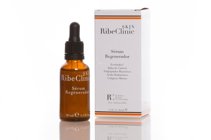 Fotografía de productos de cosmética para Clínica Ribé de Barcelona